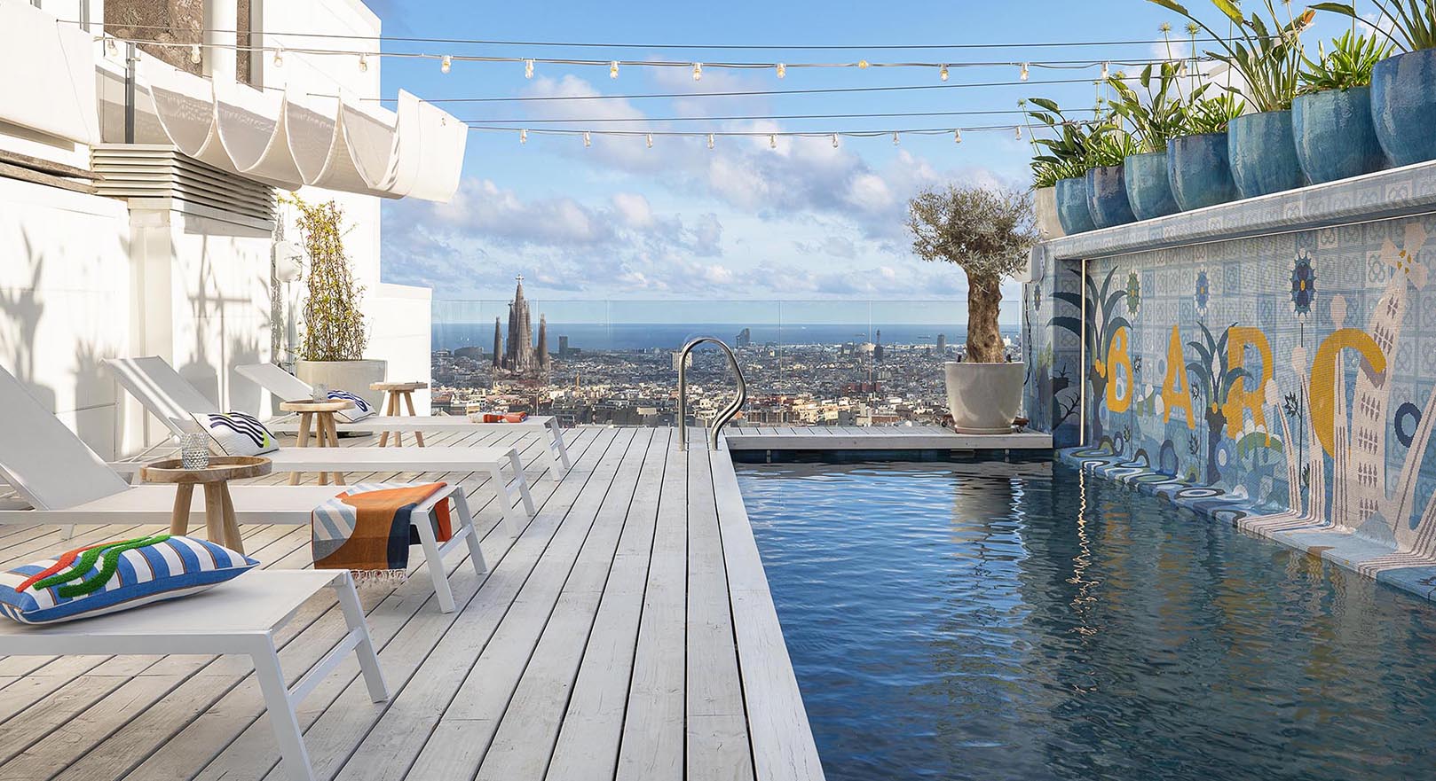 Dachpool und Sauna von team.barcelona, Barcelona