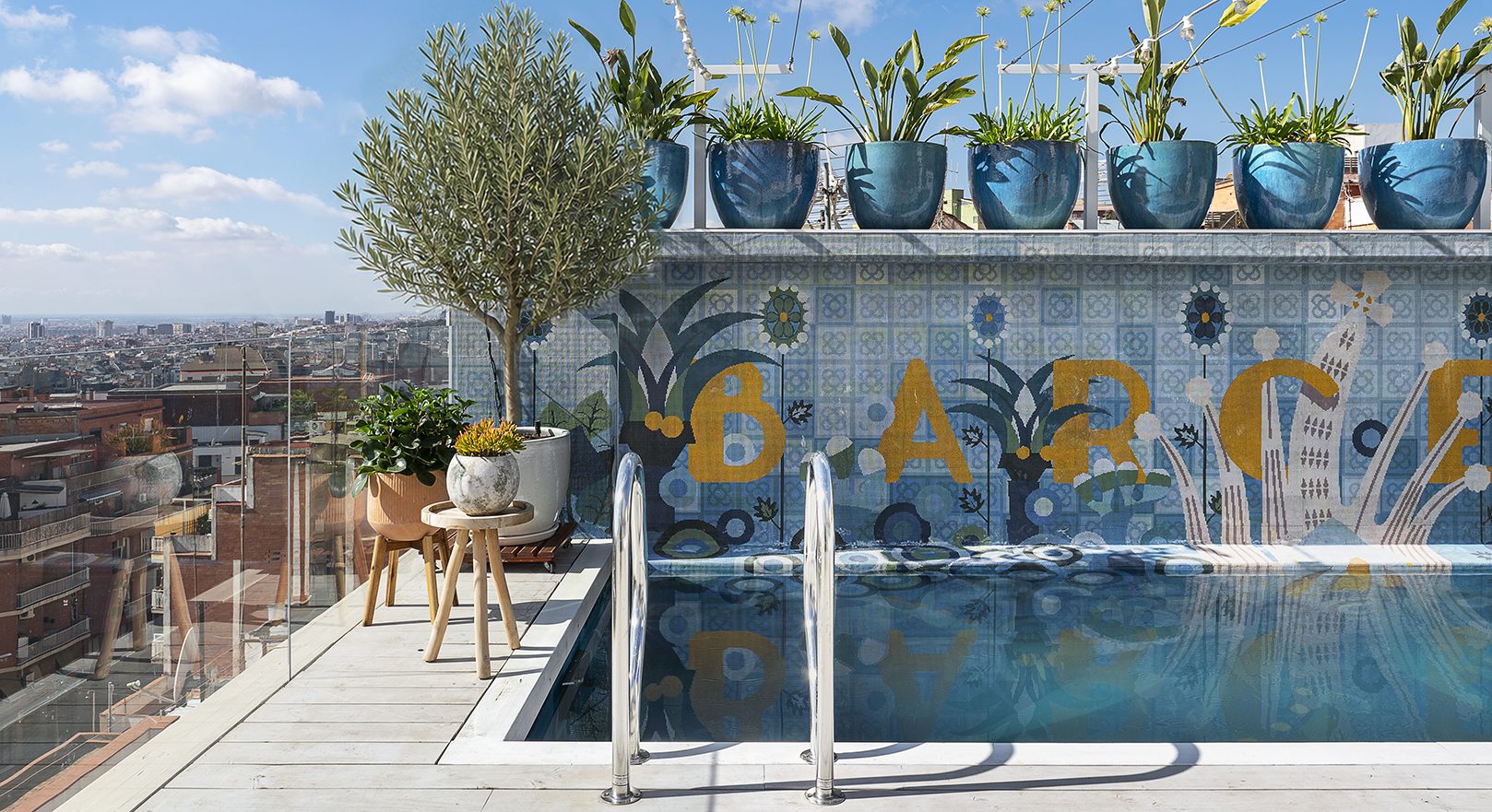 Dachpool und Sauna von team.barcelona, Barcelona
